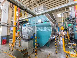 中正鍋爐售后服務團隊助新沂魯花花生油