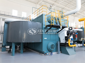 中正鍋爐團隊赴國環置業售后服務