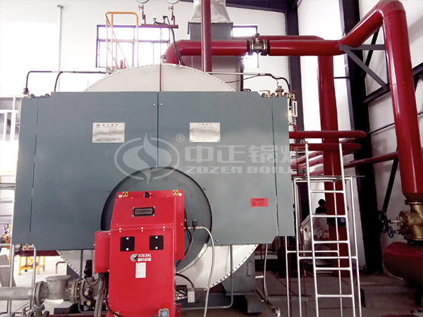 穩定運行在白象方便面新鄭工廠的WNS系列燃氣蒸汽鍋爐