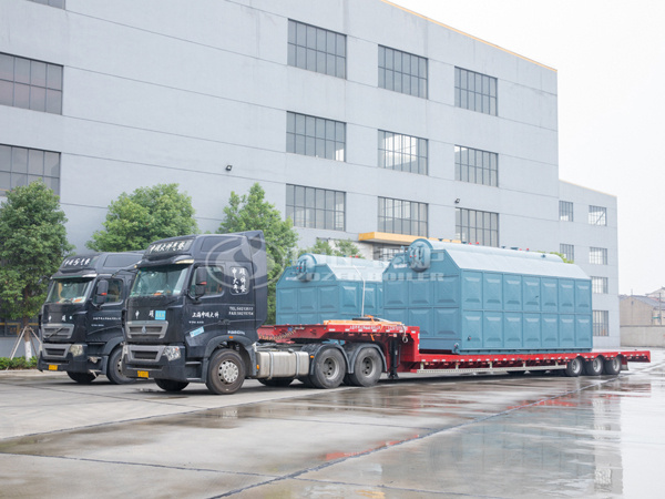 準備發往越南的中正SZL系列燃煤蒸汽鍋爐