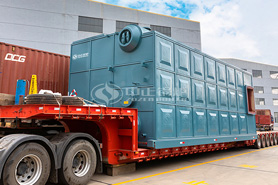 哈投集團引進中正SZS低氮熱水鍋爐并完成點火生產